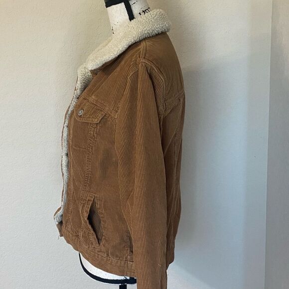 Kensie Jeans Faux Sharpe Collar Jacket - Picture 9 of 10